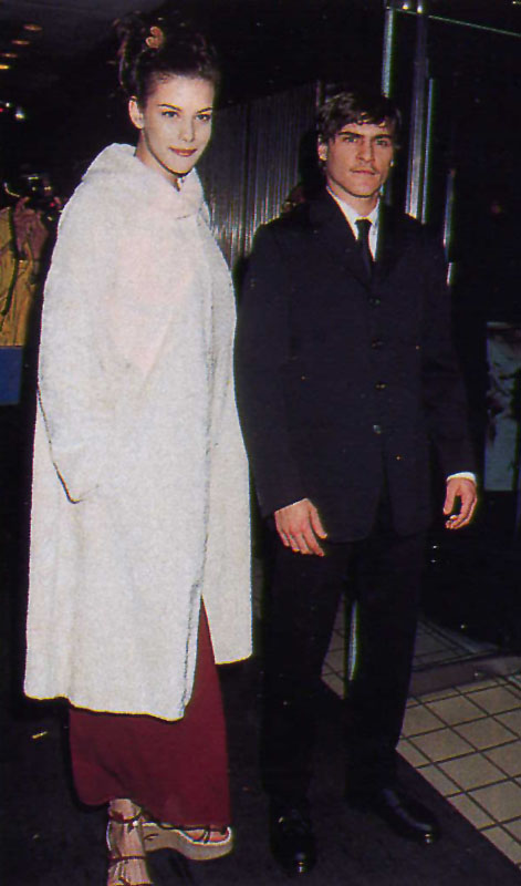 with Joaquin Phoenix