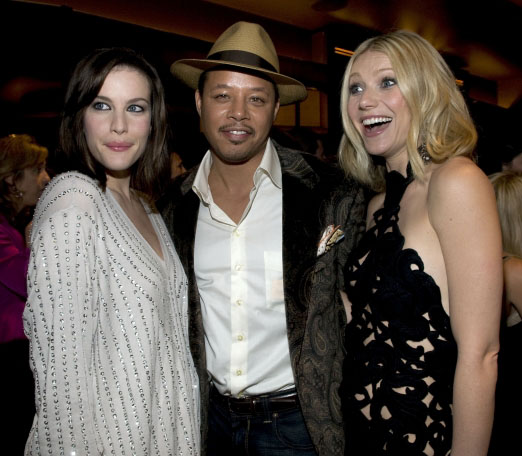 with Terrence Howard and Gwyneth Paltrow