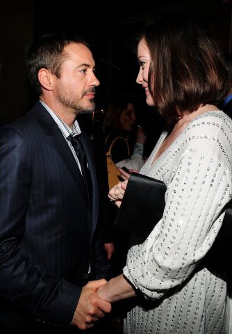 with Robert Downey Jr.