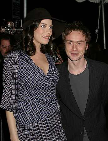 with husband Royston Langdon - at Jersey Girl Premiere, New York, March 9th 2004