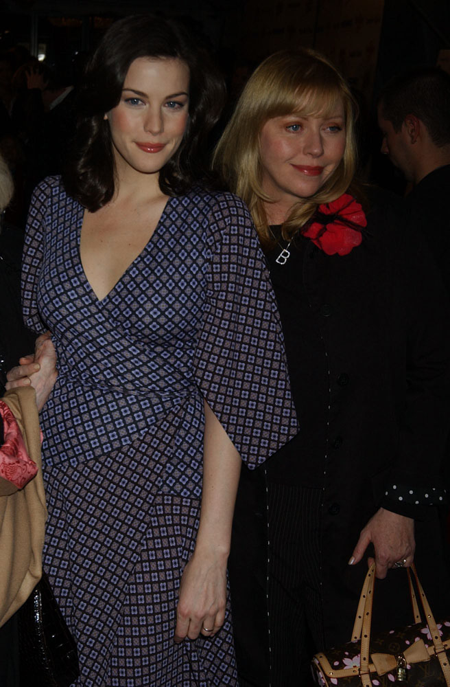 with mom - Bebe Buell
