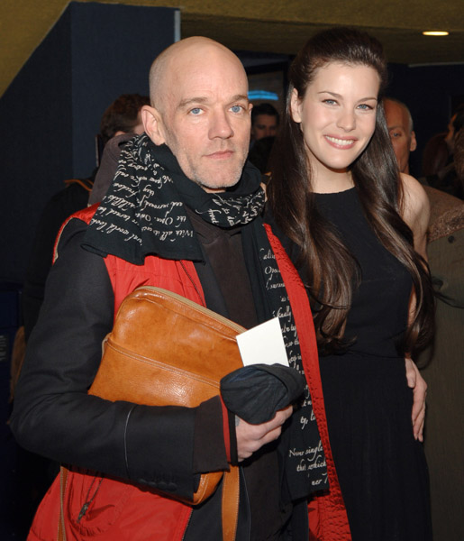with Michael Stipe