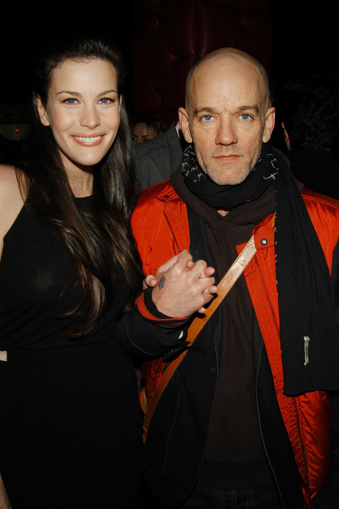 with Michael Stipe