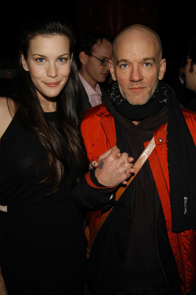 with Michael Stipe