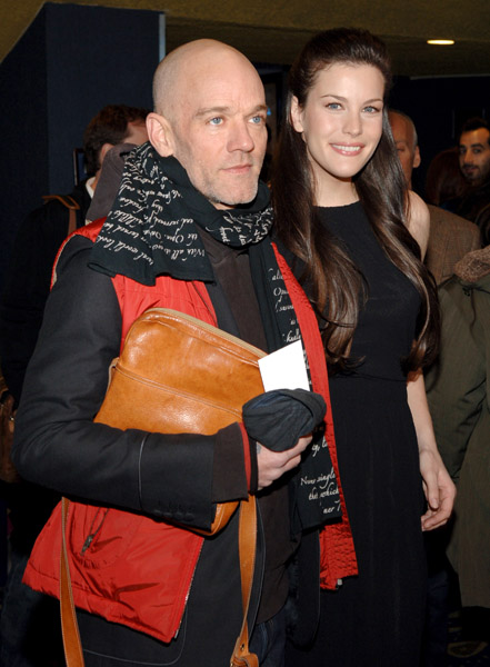 with Michael Stipe