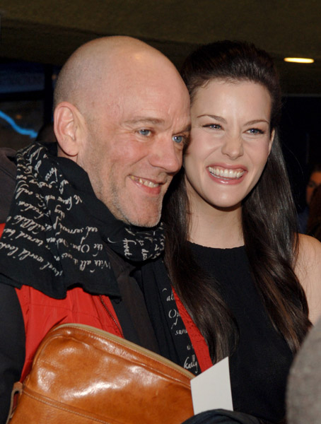 with Michael Stipe