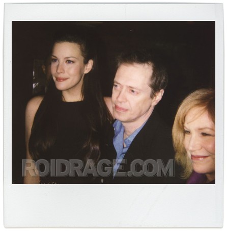 with Steve Buscemi and Mary Kay Place; Courtesy of roidrage.com