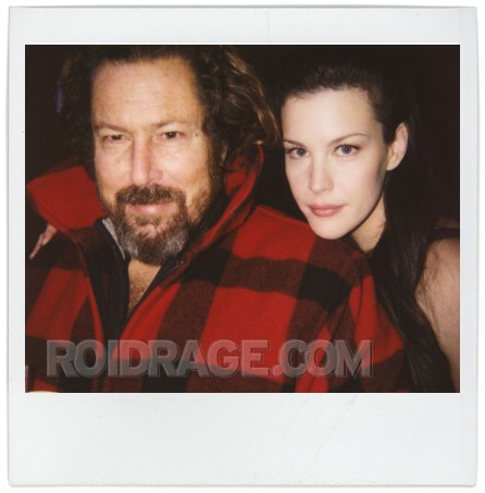 with Julian Schnabel; Courtesy of roidrage.com