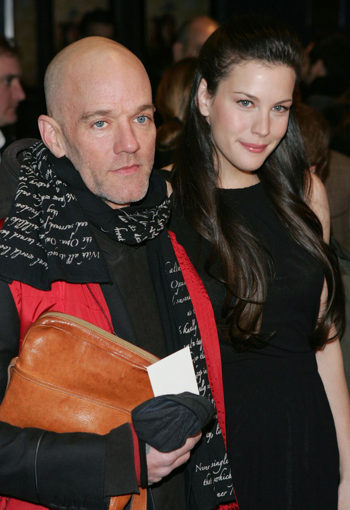 with Michael Stipe