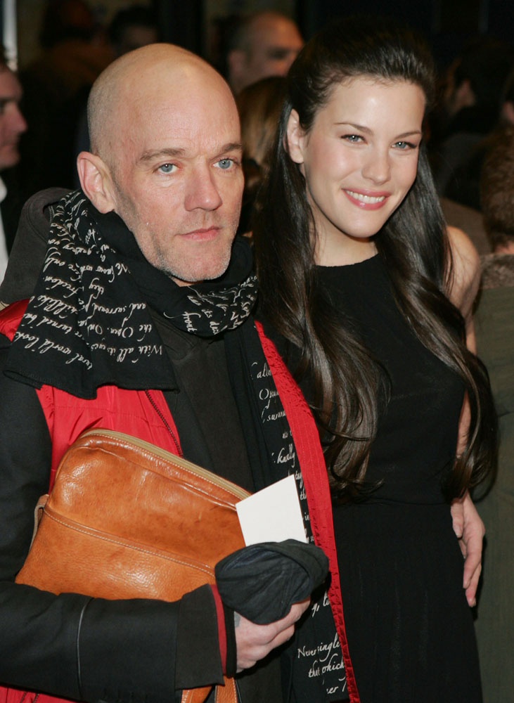 with Michael Stipe