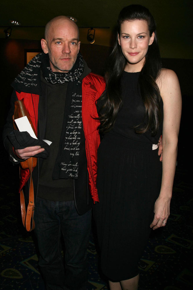 with Michael Stipe