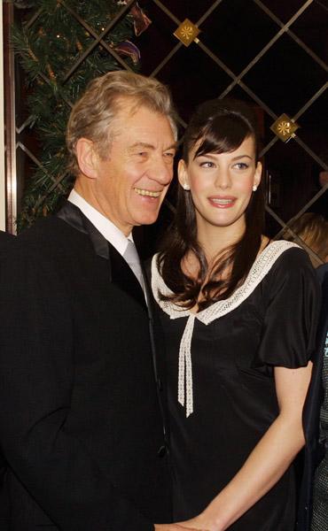 with Ian McKellen