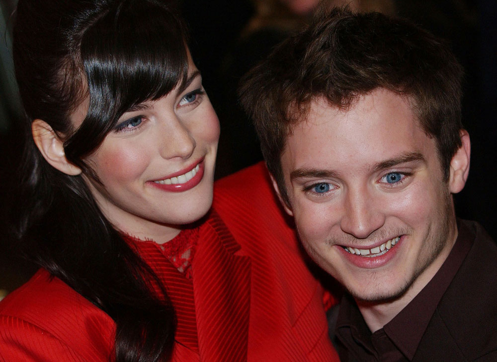 with Elijah Wood - at The Fellowship Of The Ring Premiere