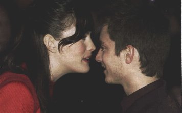 with Elijah Wood - at The Fellowship Of The Ring Premiere