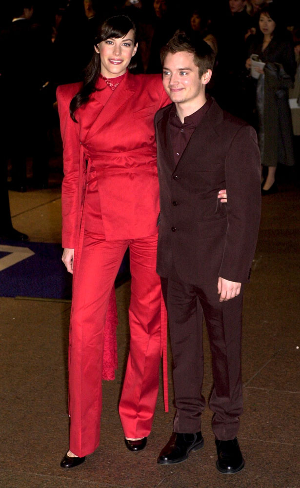 with Elijah Wood - at The Fellowship Of The Ring Premiere