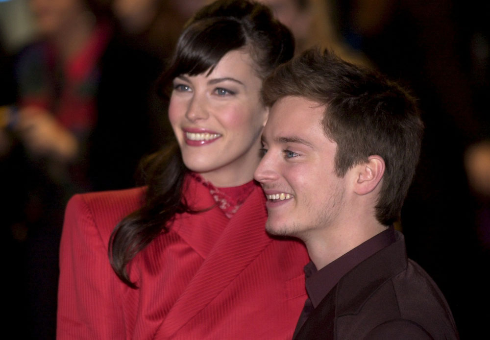 with Elijah Wood - at The Fellowship Of The Ring Premiere