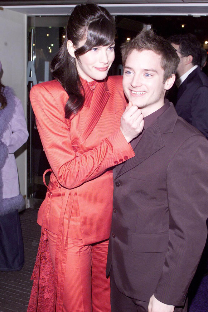with Elijah Wood - at The Fellowship Of The Ring Premiere