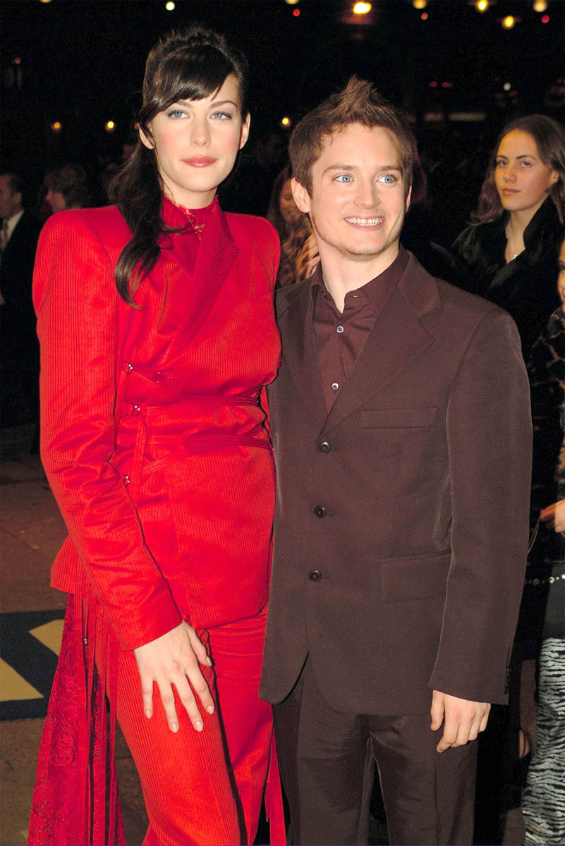 with Elijah Wood - at The Fellowship Of The Ring Premiere