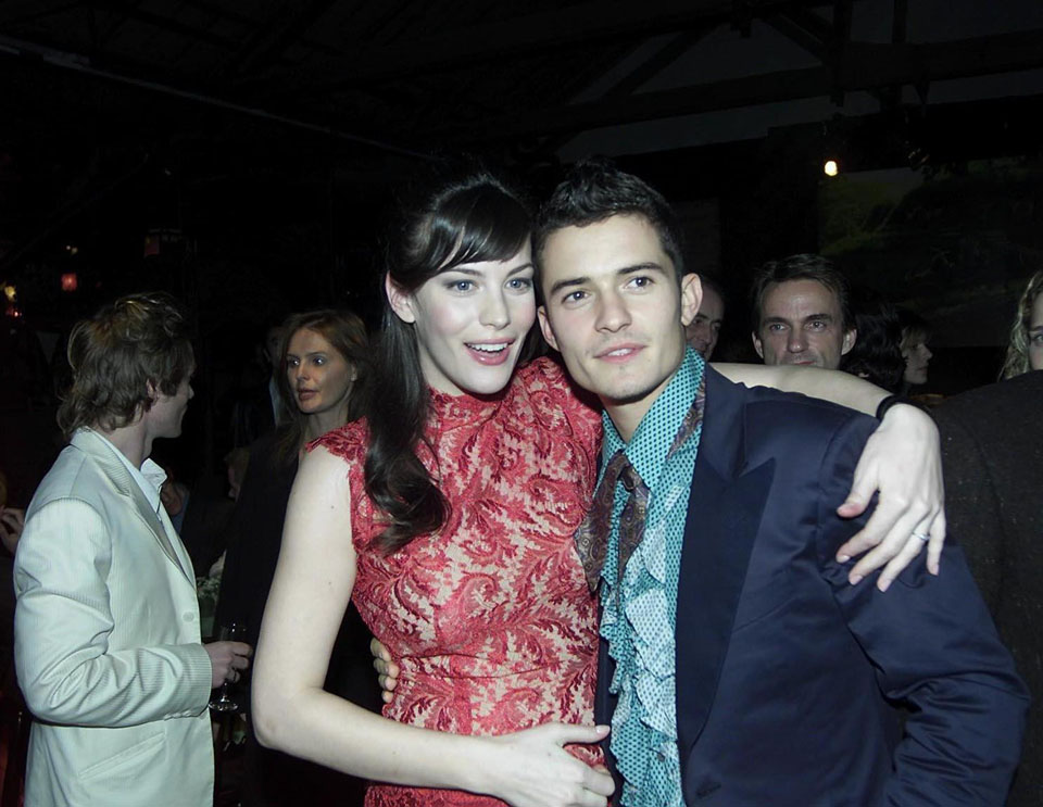 with Orlando Bloom