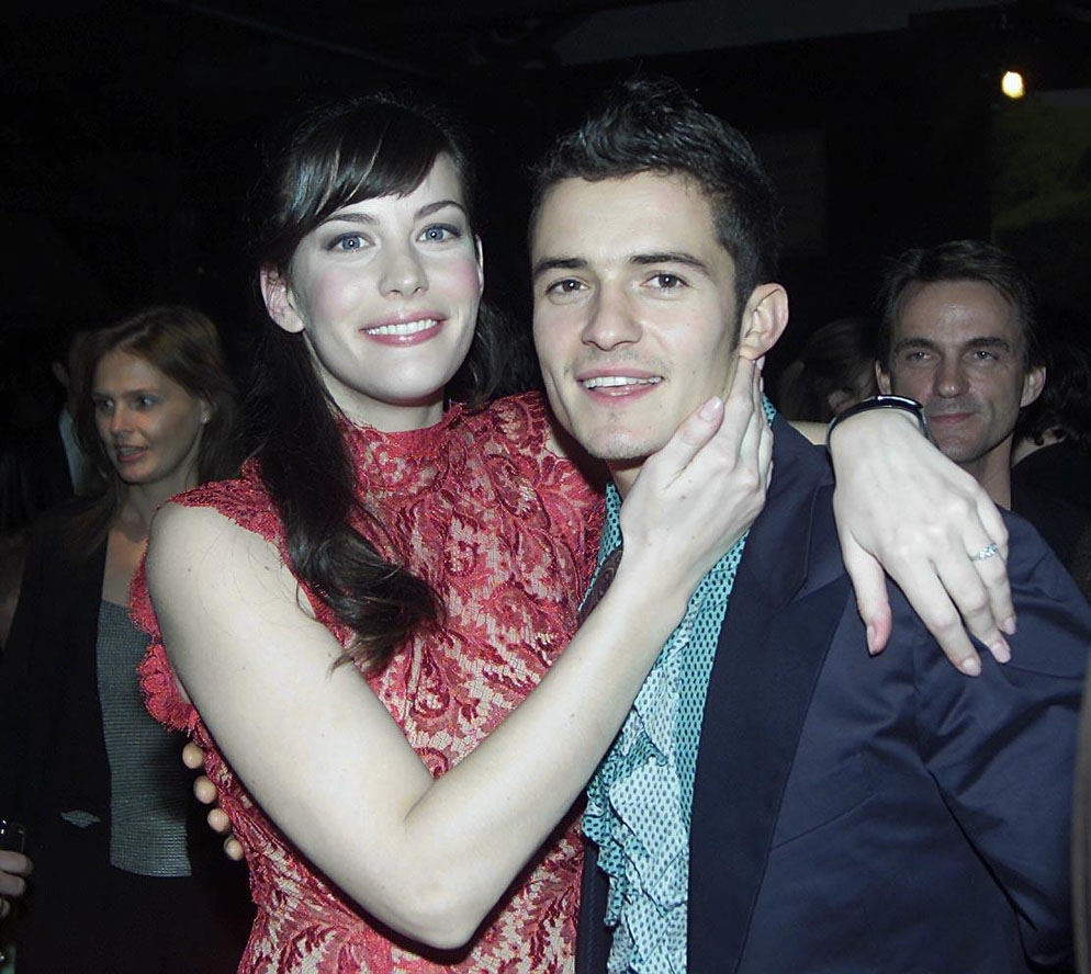 with Orlando Bloom