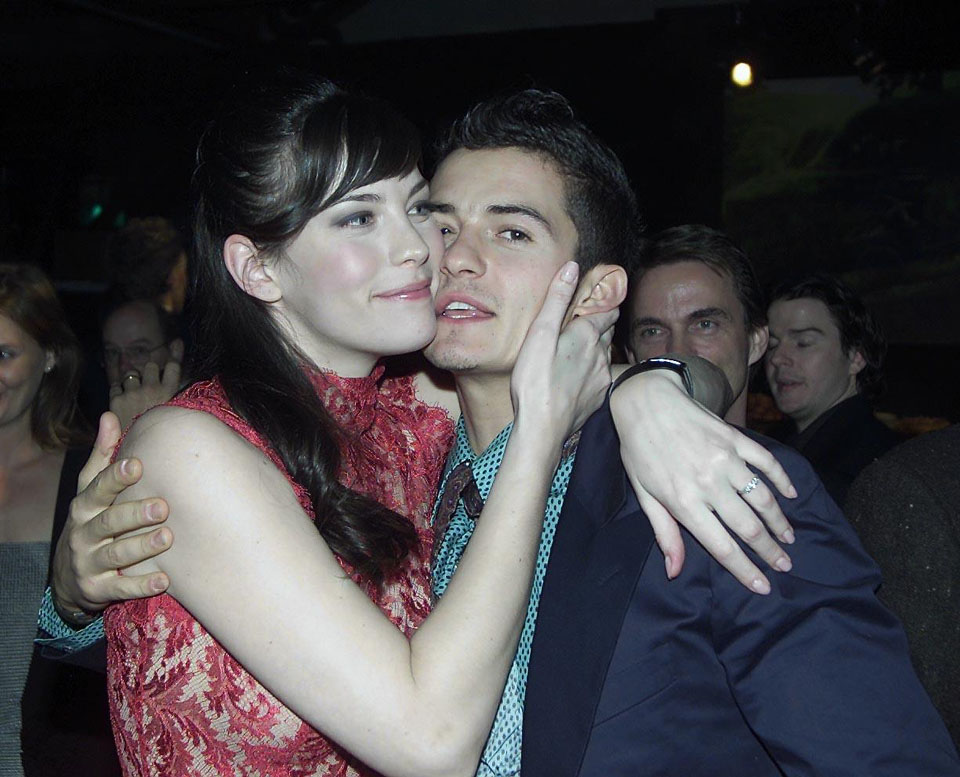 with Orlando Bloom