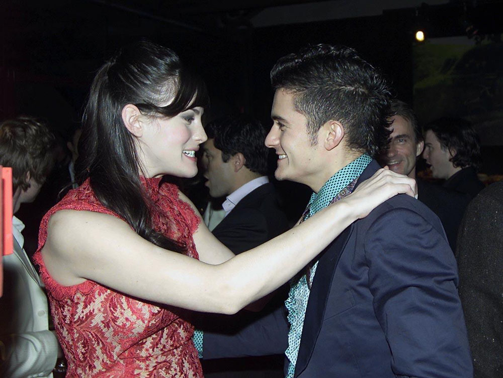 with Orlando Bloom