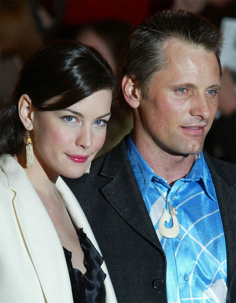 with Viggo Mortensen - at The Return Of The King London's Premiere, December 11th 2003
