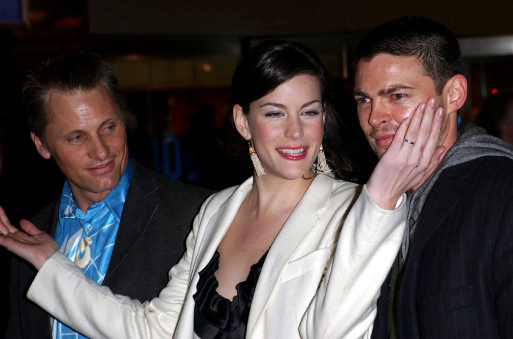 with Viggo Mortensen and Karl Urban