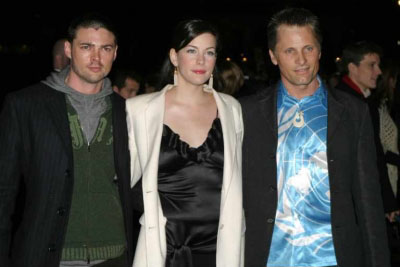 with Karl Urban and Viggo Mortensen