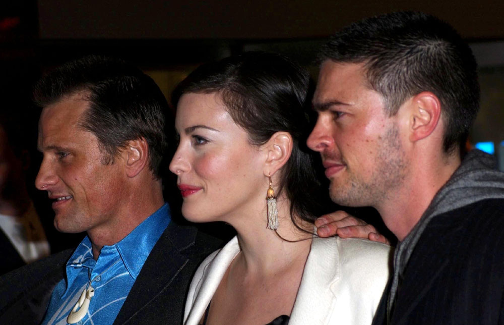 with Viggo Mortensen and Karl Urban