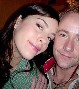 with Billy Boyd, before The Return Of The King LA's Premiere, December 3rd 2003