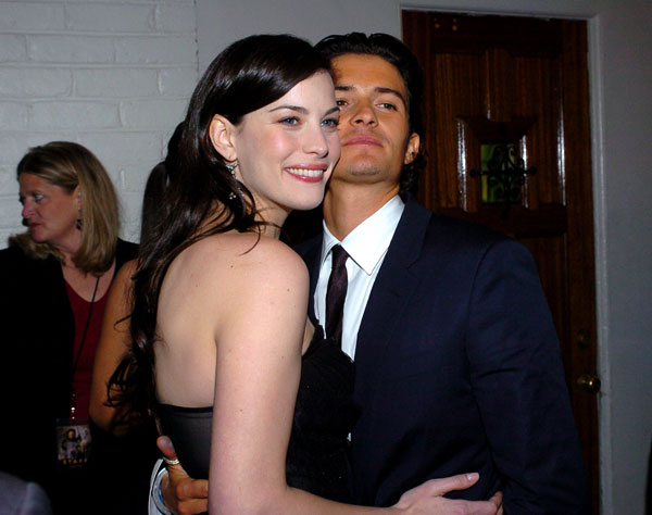 with Orlando Bloom - at The Return Of The King LA's Premiere, December 3rd 2003