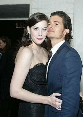 with Orlando Bloom