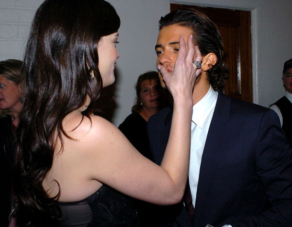 with Orlando Bloom