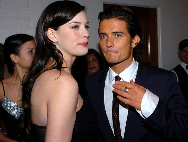with Orlando Bloom