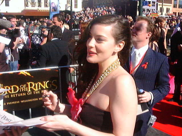 The Return Of The King Premiere, Wellington, December 1st 2003