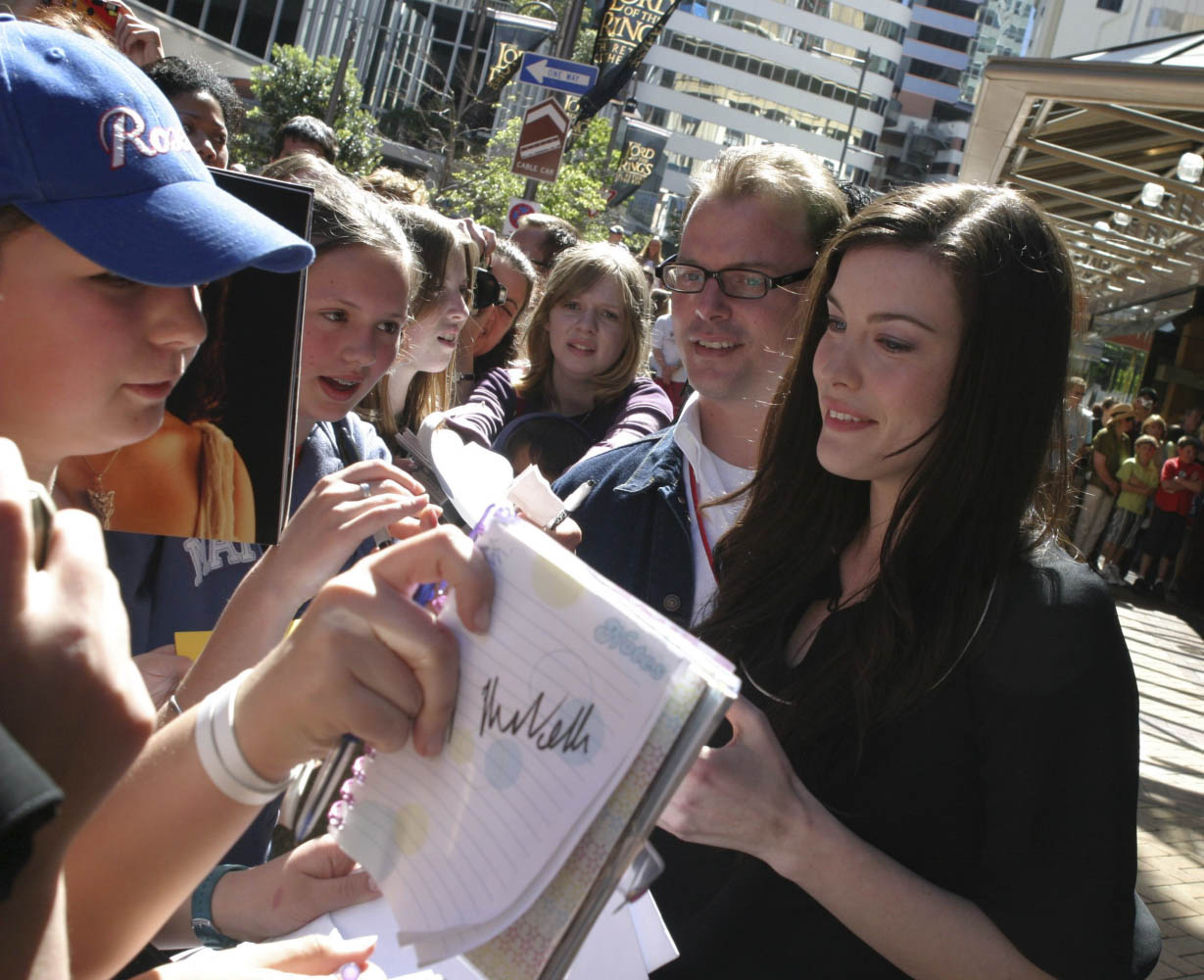 The Return Of The King Premiere, Wellington, December 1st 2003