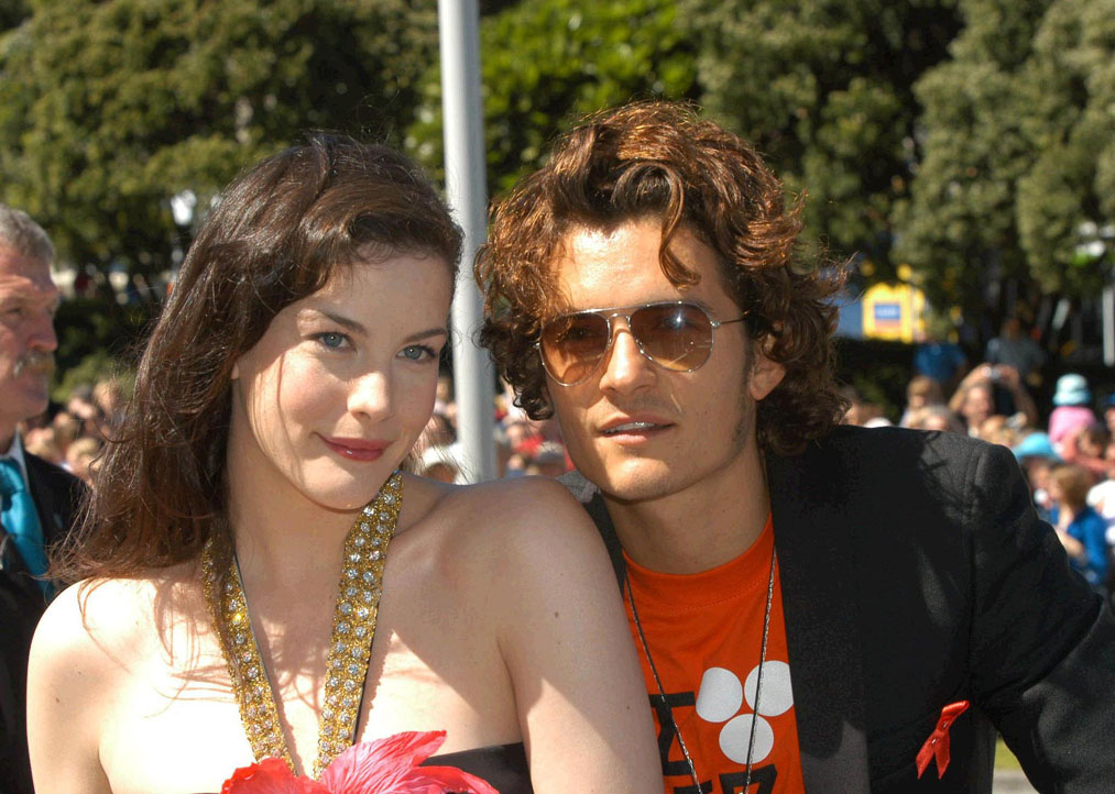 with Orlando Bloom