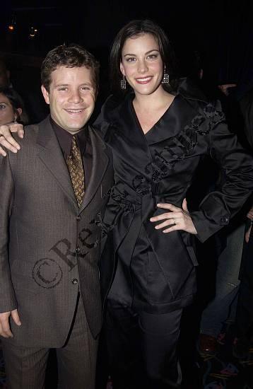 with Sean Astin, at The Two Towers London's Premiere, December 11th 2002