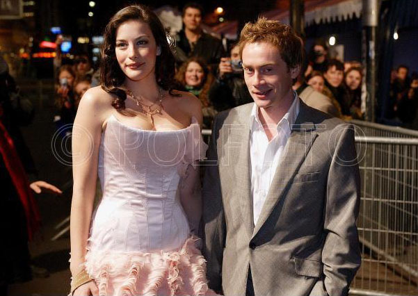 with fiance - Royston Langdon