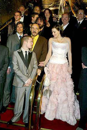with the cast and crew of Lord of the Rings