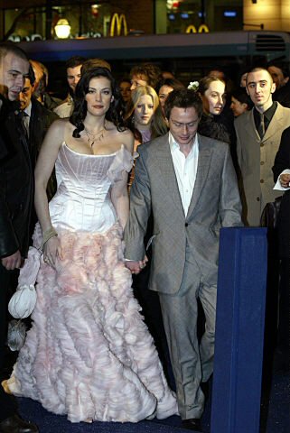 with fiance - Royston Langdon