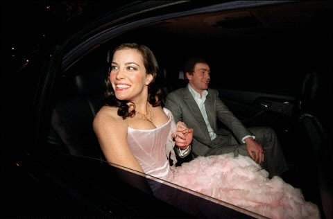 with fiance - Royston Langdon