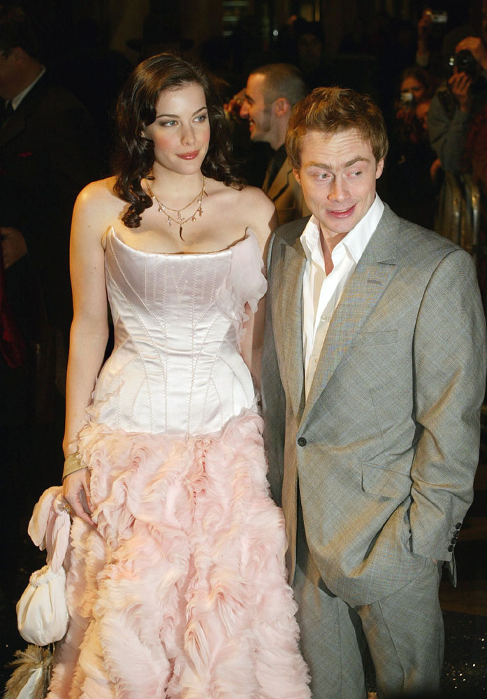 with fiance - Royston Langdon