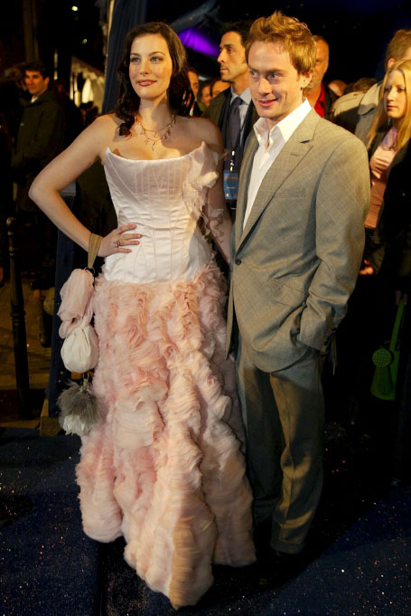 with fiance - Royston Langdon
