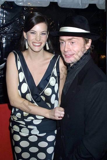 with fiance Royston Langdon - at The Two Towers Premiere, New York, December 5th 2002