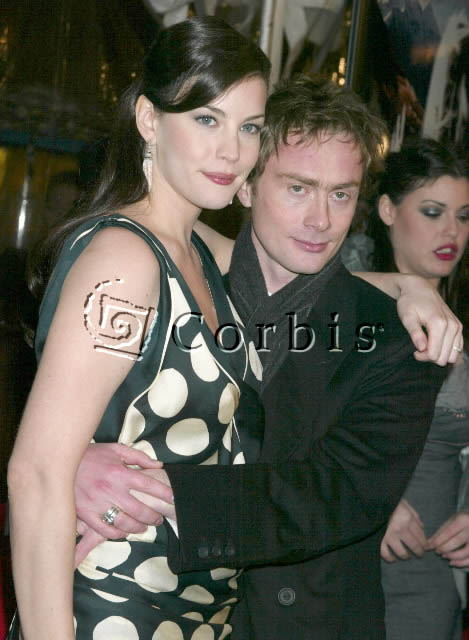 with fiance Royston Langdon - at The Two Towers Premiere, New York, December 5th 2002