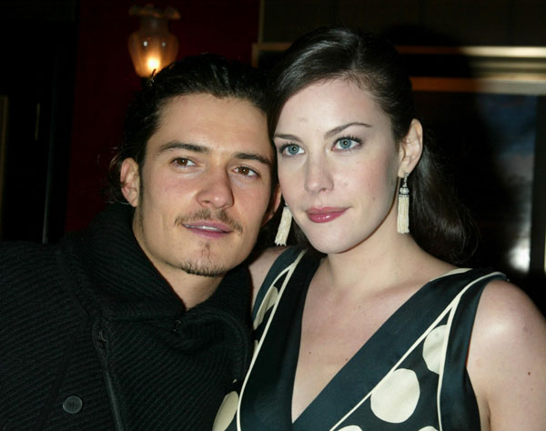 with Orlando Bloom