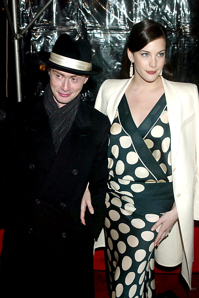 with fiance - Royston Langdon
