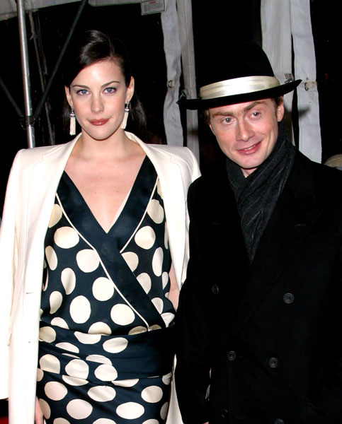 with fiance - Royston Langdon
